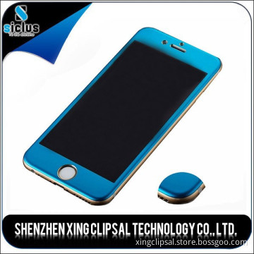 China market of electronic, front glass for smarphone, color tempered glass screen protector for iphone 6 6puls